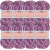 image:imageJubileeYarn Cotton Select Yarn  50gSkein Sport Weight  Blueberry Pie  4 Skeins018 Mystical Grape