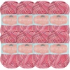image:imageJubileeYarn Cotton Select Yarn  50gSkein Sport Weight  Blueberry Pie  4 Skeins020 Taste of Berry