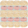 image:imageJubileeYarn Cotton Select Yarn  50gSkein Sport Weight  Blueberry Pie  4 Skeins022 Sunflower