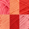 image:imageJubileeYarn Cotton Select Yarn  50gSkein Sport Weight  Blueberry Pie  4 SkeinsColorway Bonfire Pyre