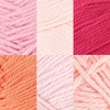 image:imageJubileeYarn Cotton Select Yarn  50gSkein Sport Weight  Blueberry Pie  4 SkeinsColorway Daybreak