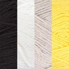 image:imageJubileeYarn Cotton Select Yarn  50gSkein Sport Weight  Blueberry Pie  4 SkeinsInspiration Assortment 86