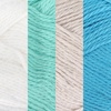 image:imageJubileeYarn Cotton Select Yarn  50gSkein Sport Weight  Blueberry Pie  4 SkeinsInspiration Assortment 88