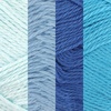 image:imageJubileeYarn Cotton Select Yarn  50gSkein Sport Weight  Blueberry Pie  4 SkeinsShades of Blue