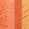 image:imageJubileeYarn Cotton Select Yarn  50gSkein Sport Weight  Blueberry Pie  4 SkeinsShades of Orange