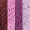 image:imageJubileeYarn Cotton Select Yarn  50gSkein Sport Weight  Blueberry Pie  4 SkeinsShades of Purple