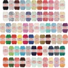 image:imageJubileeYarn Cotton Select Yarn  50gSkein Sport Weight  Blueberry Pie  4 SkeinsVariety Package
