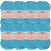 image:imageJubileeYarn Cotton Select Yarn  50gSkein Sport Weight  Island Pink  4 Skeins309 Island Blue