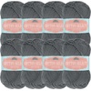 image:imageJubileeYarn Cotton Select Yarn  50gSkein Sport Weight  Island Pink  4 Skeins405 Campfire Smoke