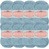 image:imageJubileeYarn Cotton Select Yarn  50gSkein Sport Weight  Light Yellow  8 Skeins004 Little Boy Blue