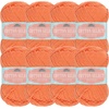 image:imageJubileeYarn Cotton Select Yarn  50gSkein Sport Weight  Light Yellow  8 Skeins203 Coral Bay