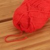 image:imageJubileeYarn Cotton Select Yarn  50gSkein Sport Weight  Light Yellow  8 Skeins205 Hearts Red
