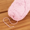 image:imageJubileeYarn Cotton Select Yarn  50gSkein Sport Weight  Light Yellow  8 Skeins305 Primrose Pink