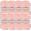 image:imageJubileeYarn Cotton Select Yarn  50gSkein Sport Weight  Light Yellow  8 Skeins501 Peach