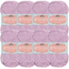 image:imageJubileeYarn Cotton Select Yarn  50gSkein Sport Weight  Light Yellow  8 Skeins508 Lavender
