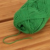 image:imageJubileeYarn Cotton Select Yarn  50gSkein Sport Weight  Plum Raisin  8 Skeins204 Shamrock Green
