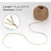 image:imageJubileeYarn Crafty Jute Twine String Jute for Artwork DIY Crafts and Gift Wrapping  675 feet 205 Meters 2 millimeters Thick  Three Balls in Shades of Purple  Three Balls For Artwork DIY Crafts Gift Wrapping 205 meters3 Natural and 9 Colors