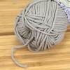 image:imageJubileeYarn Dainty Light Yarn  100gSkein Worsted Cotton  Moon Beam  4 Skeins110 Vapor Grey