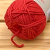 image:imageJubileeYarn Dainty Light Yarn  100gSkein Worsted Cotton  Moon Beam  4 Skeins205 Hearts Red