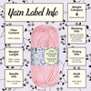 image:imageJubileeYarn Dainty Light Yarn  100gSkein Worsted Cotton  Moon Beam  4 Skeins3513 Grape Compote