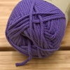 image:imageJubileeYarn Dainty Light Yarn  100gSkein Worsted Cotton  Moon Beam  4 Skeins3838 Ultra Violet