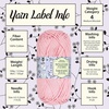 image:imageJubileeYarn Dainty Light Yarn  100gSkein Worsted Cotton  Moon Beam  4 Skeins4029 Navy