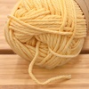 image:imageJubileeYarn Dainty Light Yarn  100gSkein Worsted Cotton  Moon Beam  4 Skeins506 Light Yellow