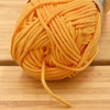 image:imageJubileeYarn Dainty Light Yarn  100gSkein Worsted Cotton  Moon Beam  4 Skeins509 Bright Orange
