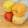 image:imageJubileeYarn Dainty Light Yarn  100gSkein Worsted Cotton  Shades of Pink  4 Skeins93 Shades of Yellow