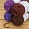 image:imageJubileeYarn Dainty Light Yarn  100gSkein Worsted Cotton  Shades of Pink  4 Skeins94 Shades of Purple