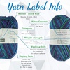 image:imageJubileeYarn Dancing Feet Yarn  SelfStriping Hiking Sock Superwash Wool  Night Sky  4 Skeins01 Abyssal Earth