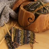 image:imageJubileeYarn Dancing Feet Yarn  SelfStriping Hiking Sock Superwash Wool  Night Sky  4 Skeins01 Abyssal Earth