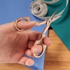 image:imageJubileeYarn Decorative Floral Embroidery Craft Scissors  Antique Silver  1 ScissorAntique Heirloom  Silver