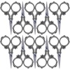 image:imageJubileeYarn Decorative Floral Embroidery Craft Scissors  Antique Silver  1 ScissorBlooming  Gunmetal