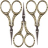 image:imageJubileeYarn Decorative Floral Embroidery Craft Scissors  Antique Silver  1 ScissorDecorative Floral  Bronze