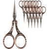 image:imageJubileeYarn Decorative Floral Embroidery Craft Scissors  Antique Silver  1 ScissorDecorative Floral  Copper