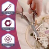 image:imageJubileeYarn Decorative Floral Embroidery Craft Scissors  Antique Silver  1 ScissorFlourish  Gunmetal