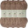 image:imageJubileeYarn Delightfully Bold Yarn  100gSkein Worsted Bamboo Rayon  Aqua Blue Sea  2 Skeins25 Coffee Lover