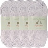 image:imageJubileeYarn Delightfully Bold Yarn  100gSkein Worsted Bamboo Rayon  Pink Dust  2 Skeins20 Pastel Blue