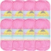 image:imageJubileeYarn Delightfully Fine Yarn  50gSkein Lace Bamboo Rayon  Pastel Pink  4 Skeins02 Shy Blush