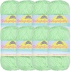 image:imageJubileeYarn Delightfully Fine Yarn  50gSkein Lace Bamboo Rayon  Pastel Pink  4 Skeins05 Minty Mint