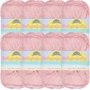 image:imageJubileeYarn Delightfully Fine Yarn  50gSkein Lace Bamboo Rayon  Pastel Pink  4 Skeins08 Pastel Pink