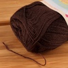 image:imageJubileeYarn Delightfully Fine Yarn  50gSkein Lace Bamboo Rayon  Pastel Pink  4 Skeins110 Dark Brown