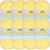 image:imageJubileeYarn Delightfully Fine Yarn  50gSkein Lace Bamboo Rayon  Pastel Pink  4 Skeins14 Pastel Yellow