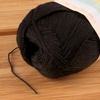 image:imageJubileeYarn Delightfully Fine Yarn  50gSkein Lace Bamboo Rayon  Pastel Pink  4 Skeins211 Midnight Black