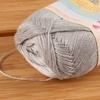 image:imageJubileeYarn Delightfully Fine Yarn  50gSkein Lace Bamboo Rayon  Pastel Pink  4 Skeins22 Cloudy Grey