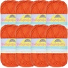 image:imageJubileeYarn Delightfully Fine Yarn  50gSkein Lace Bamboo Rayon  Pastel Pink  4 Skeins26 Orange Juice
