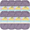 image:imageJubileeYarn Delightfully Fine Yarn  50gSkein Lace Bamboo Rayon  Pastel Pink  4 Skeins27 Light Purple Grape