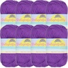 image:imageJubileeYarn Delightfully Fine Yarn  50gSkein Lace Bamboo Rayon  Pastel Pink  4 Skeins28 Purple