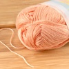 image:imageJubileeYarn Delightfully Fine Yarn  50gSkein Lace Bamboo Rayon  Pastel Pink  4 Skeins33 Apricot
